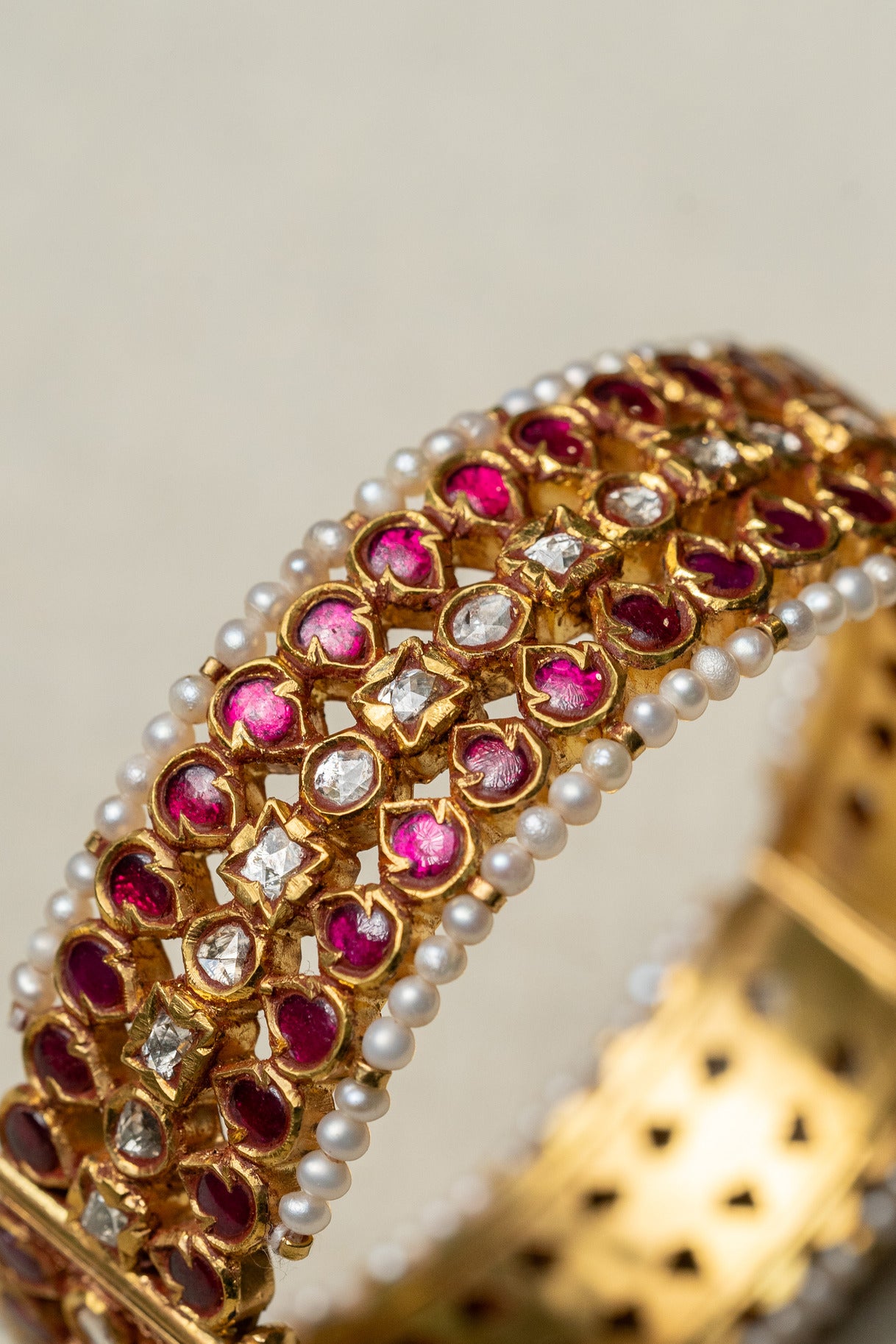 Ruby & Diamond bangle